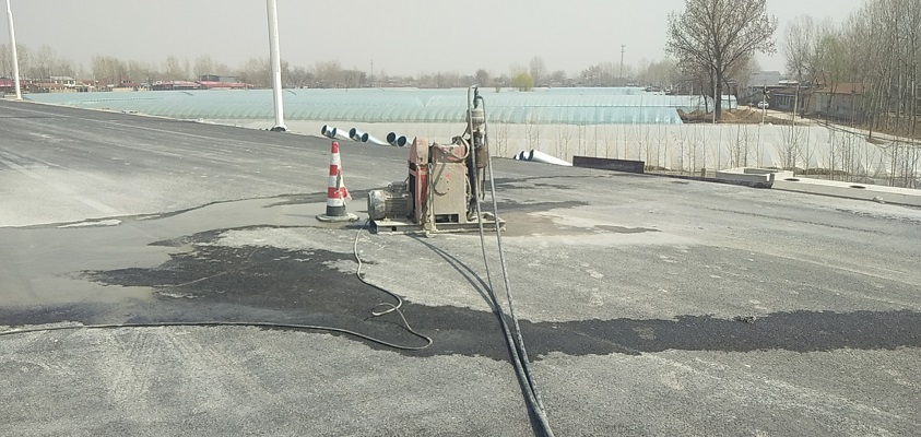 贵溪道路回填土下沉注浆